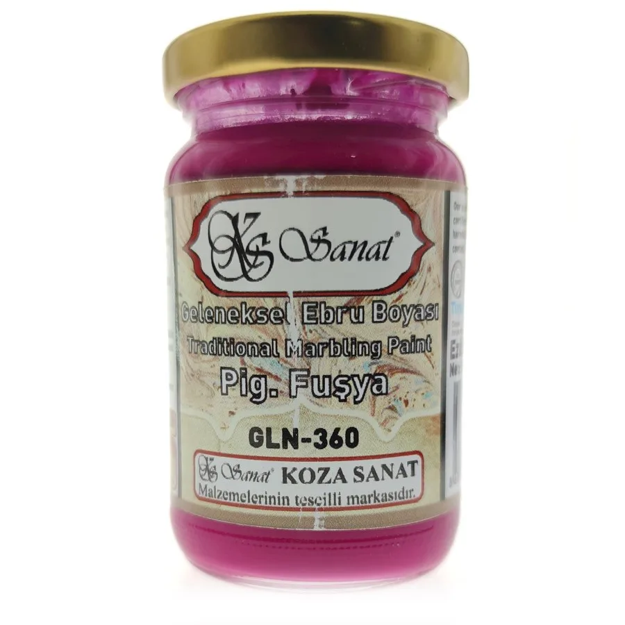 Koza 105 Cc Ebru Boyası Pig.fuşya Gln-360