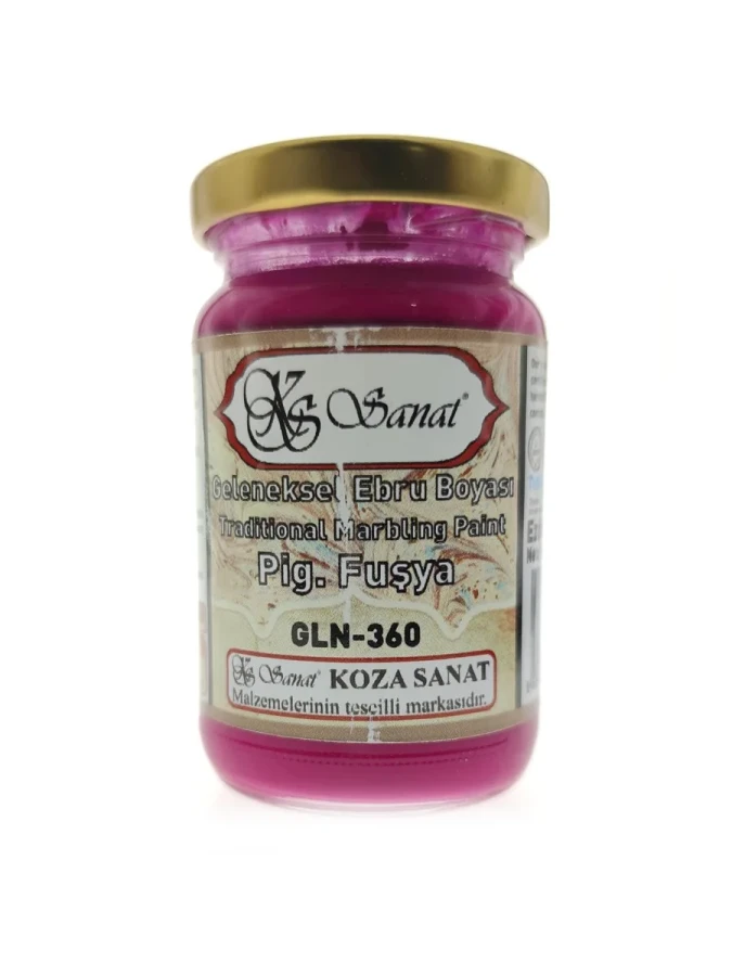 Koza 105 Cc Ebru Boyası Pig.fuşya Gln-360