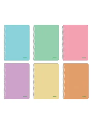 Mopak Pastel A4 Pp Kapak Spiralli Defter Çizgili 96 Yp 40060110088