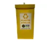 Üçgen 35x35x70 Geri Dönüşüm Kutusu Plastik Atıklar\sarı