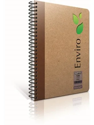 Gıpta Envıro A4 Sert Kapak Spiralli Extra Light Defter Kareli 120 Yp 3991