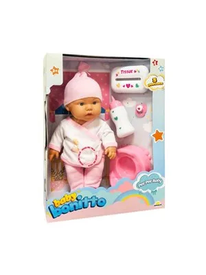 Sunman Bebelou 35 Cm Sesli Bebek Tuvalet Zamanı S00030011