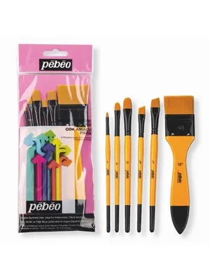 Pebeo Fırça Seti 6"lı Set-8