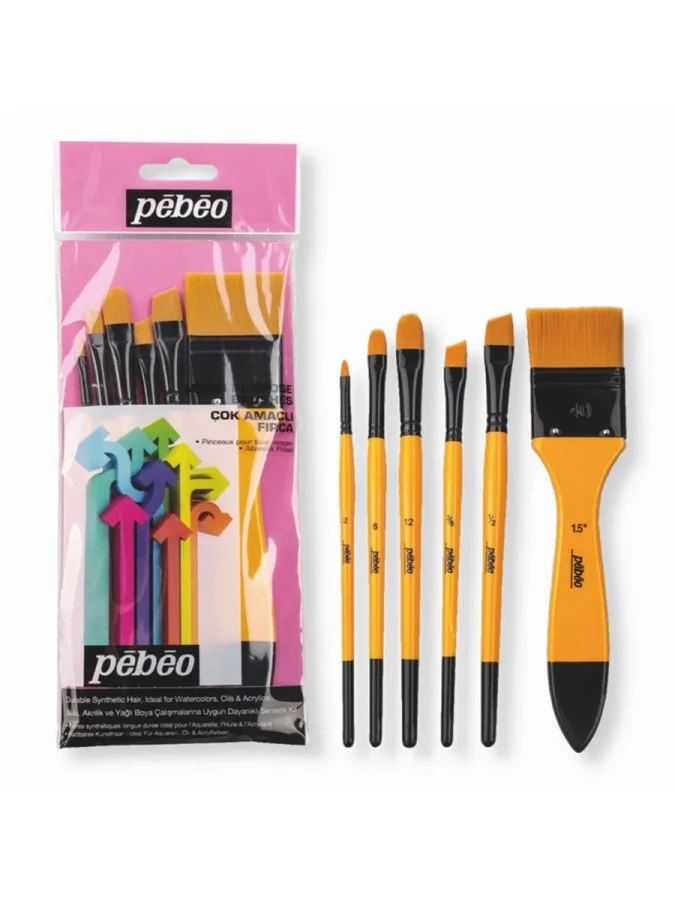 Pebeo Fırça Seti 6"lı Set-8