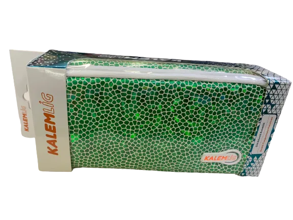Kalemlig Scatter Kl20-scd0275 Double Suni Deri İki Bölmeli Kalem Çantası