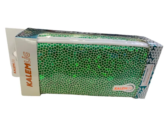 Kalemlig Scatter Kl20-scd0275 Double Suni Deri İki Bölmeli Kalem Çantası