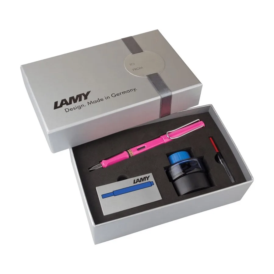 Lamy Safari Dolma Kalem+mürekkep+kartuş Pembe 13pds-m