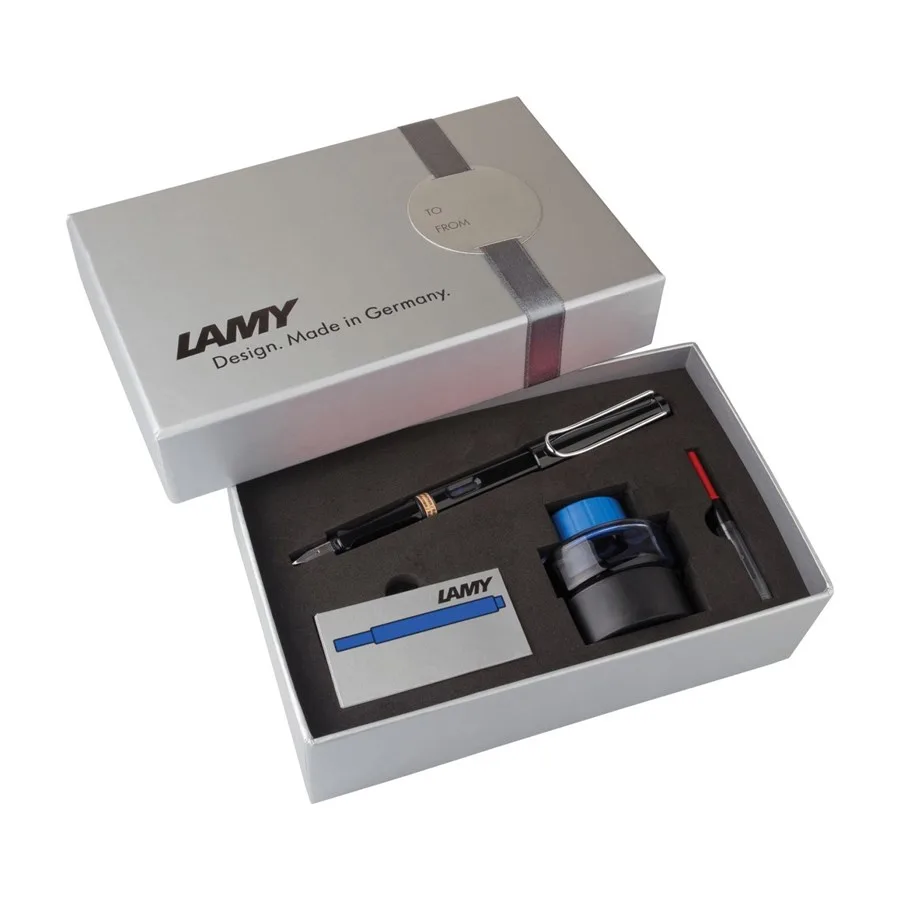 Lamy Safari Dolma Kalem+mürekkep+kartuş Siyah 19sds-m