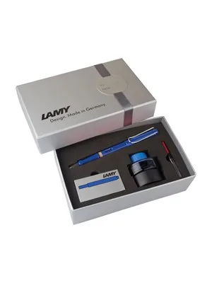 Lamy Safari Dolma Kalem+mürekkep+kartuş Mavi 14ds-m