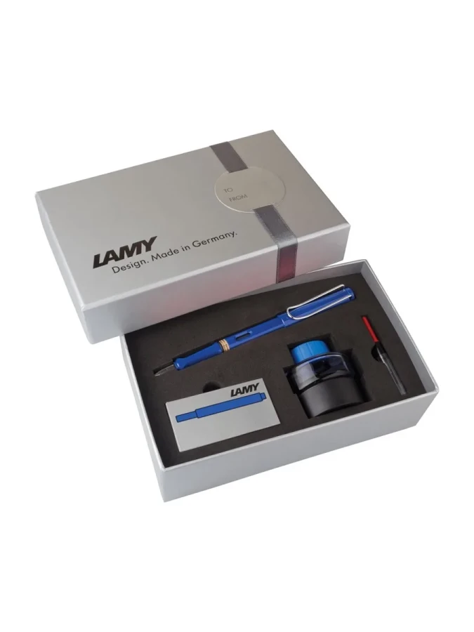 Lamy Safari Dolma Kalem+mürekkep+kartuş Mavi 14ds-m