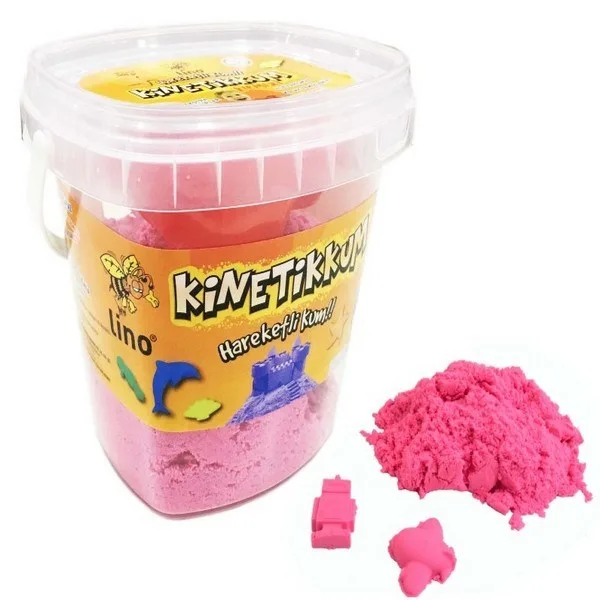 Lino 500 Gr Kinetik Kum Kutulu Pembe Ln-500p