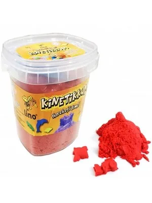Lino 500 Gr Kinetik Kum Kutulu Kırmızı Ln-500kr