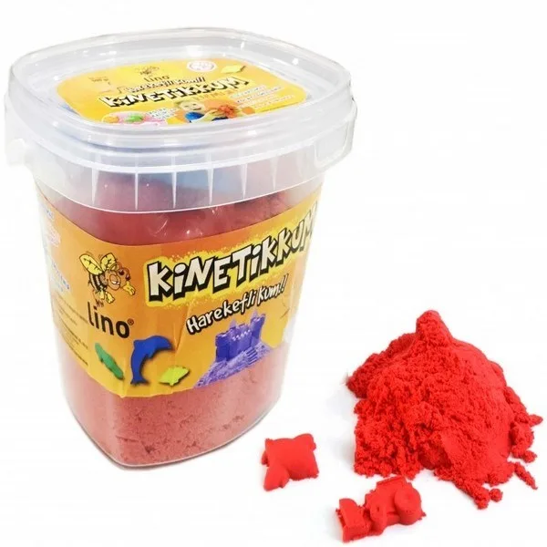 Lino 500 Gr Kinetik Kum Kutulu Kırmızı Ln-500kr