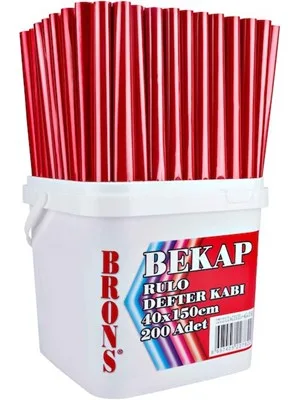 Brons 40x150 Cm Pp Rulo Kap Kağıdı Bekap Sarı Br-466