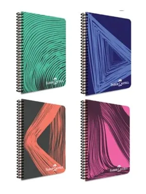 Faber Castell Pattern A4 Pp Kapak Spiralli Defter Kareli 100 Yp 5075000285