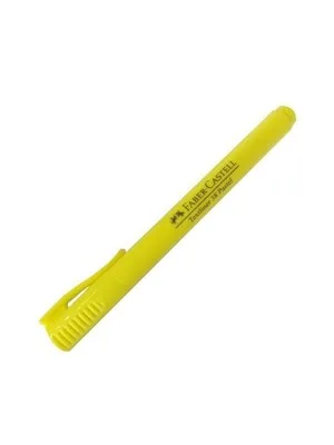 Faber Castell 38 Fosforlu Kalem Pastel Sarı 158110