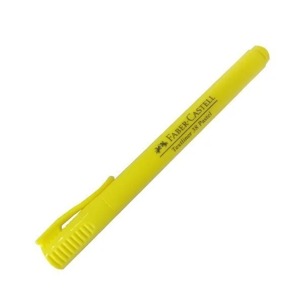 Faber Castell 38 Fosforlu Kalem Pastel Sarı 158110