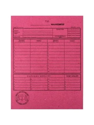 Ful 2.hamur Yarım Kapak Karton Dosya