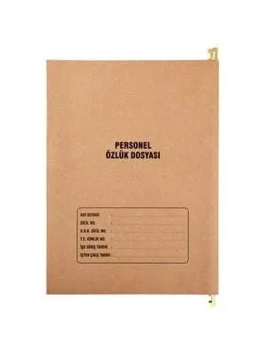 Ful Personel Özlük Dosyası Askılı Kraft 4 Lü