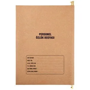 Ful Personel Özlük Dosyası Askılı Kraft 4 Lü