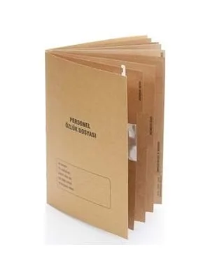 Ful Personel Özlük Dosyası Askılı Kraft 4 Lü