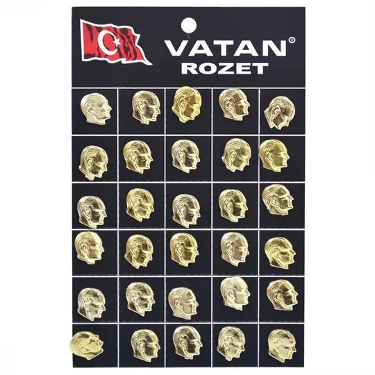 Vatan Yaka Rozeti Vt606-607