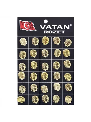 Vatan Yaka Rozeti Vt606-607