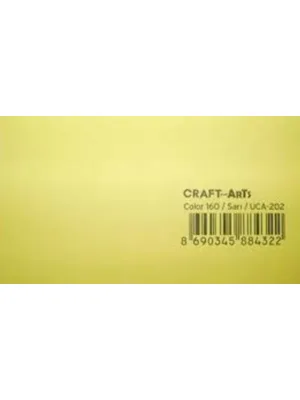 Craft Arts 50x70 160 Gr Fon Kartonu Sarı Uca-202