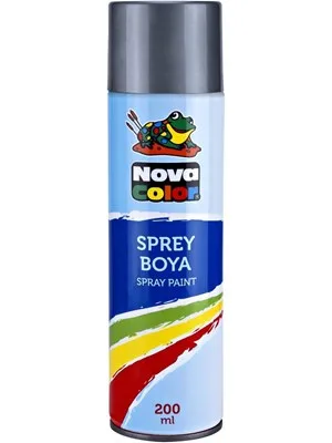 Nova Color 200 Ml Sprey Boya Gümüş Nc-812