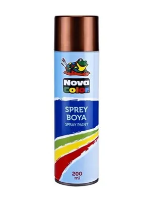 Nova Color 200 Ml Sprey Boya Altın Nc-811