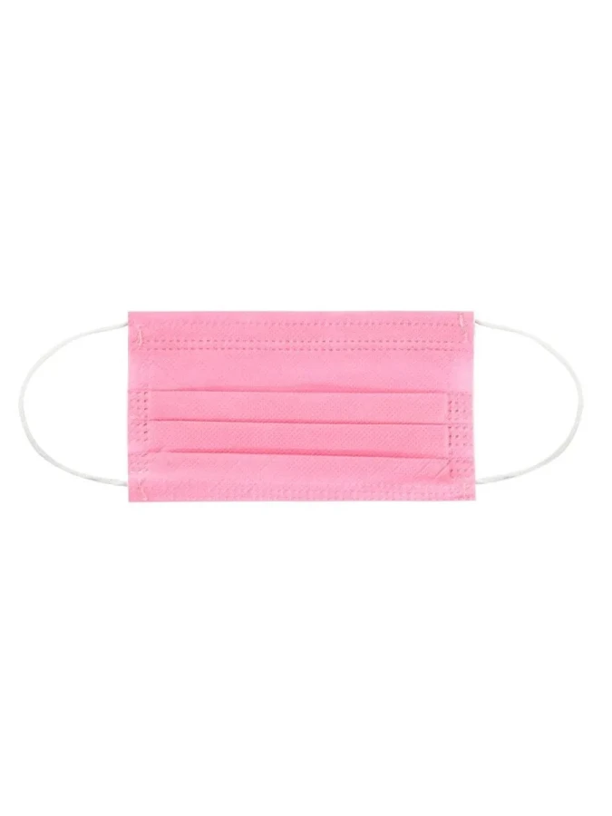 Sevgi 3 Katlı Maske Pembe 10"lu