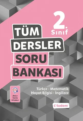 Tudem Yay.-2.sınıf Tüm Dersler Soru Bankası 2324