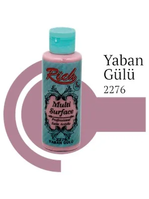 Rich 120 Cc Multı Surface Akrilik Boya 2276 Yaban Gülü