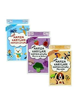 Star Mini Hafıza Oyun Kartları 1066430