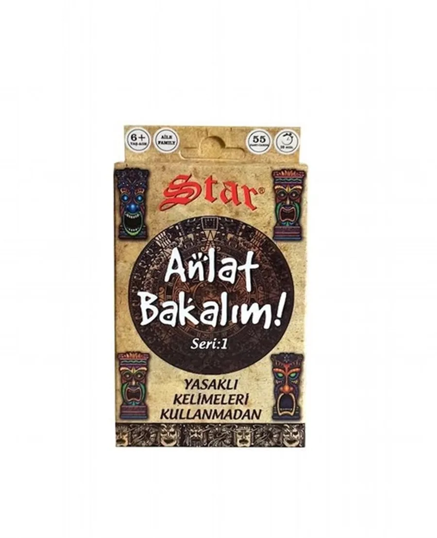 Star Anlat Bakalım Mini Oyun Kartları 1066423