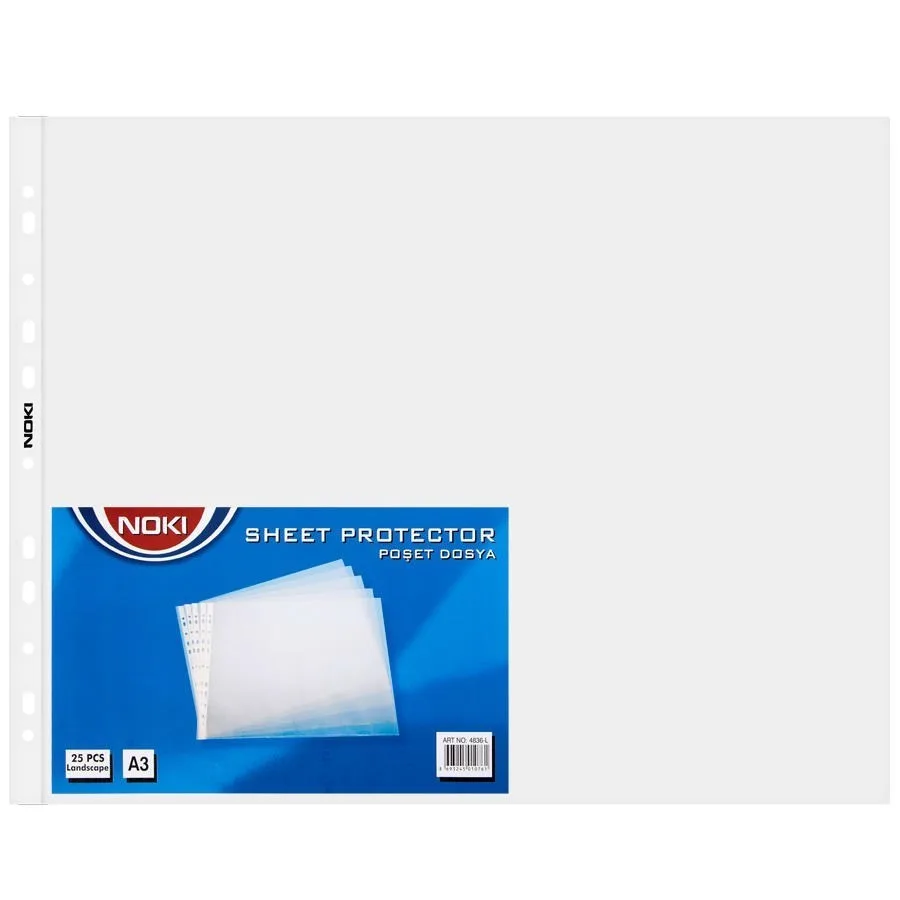 Noki A3 Yatay Poşet Dosya 4836-l