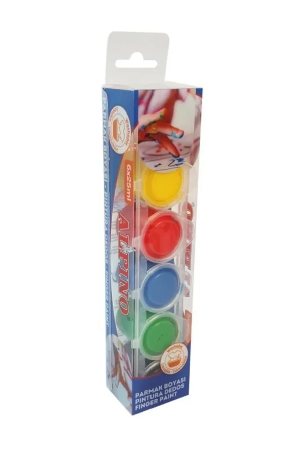 Alpino 25 Ml Parmak Boyası 6 Renk 002010