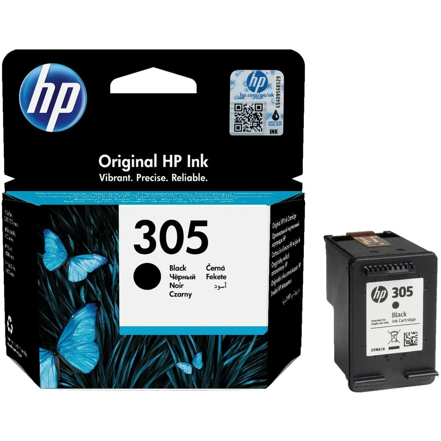 Hp 305 Orijinal Siyah Kartuş 3ym61ae