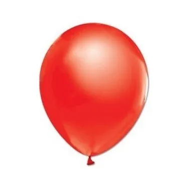 Gemar 11" Metalik Balon Kırmızı 100"lü