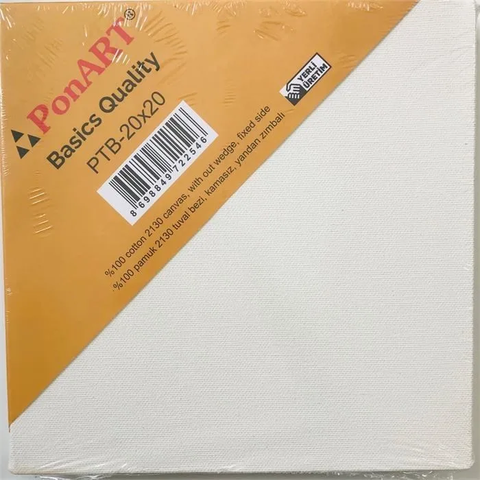 Ponart 20x20 Cm Basics Seri Çerçeveli Tuval Ptb-20x20