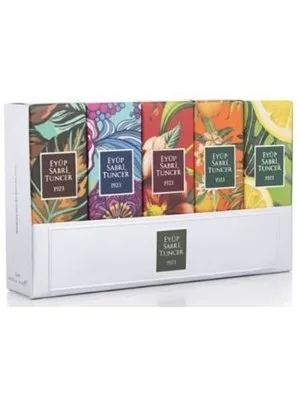 Eyüp Sabri Tuncer 16 Ml Cam Şişe Kolonya 5"li Set 1