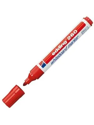 Edding 260 Yazı Tahtası Kalemi Kırmızı 260002