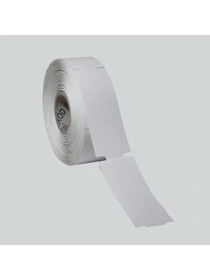 Ermet 65x35 Çentikli Karton Raf Etiketi 500 Lü