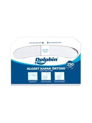 Dolphin Klozet Kapak Örtüsü 200 Lü