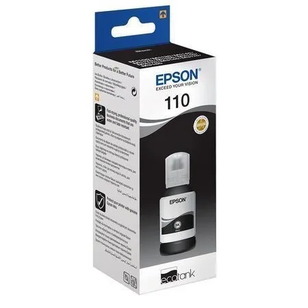 Epson 110 Siyah Şişe Mürekkep Kartuş M1100-1120-1140