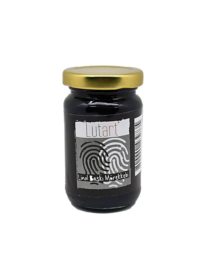 Lutart 100 Ml Lınograf Baskı Mürekkebi Siyah Lmb 6571