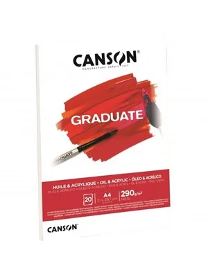 Canson Graduate A5 290 Gr 20sy Yağlı Boya ve Akrilik Çizim Sketch Defter Cangrad 400127672