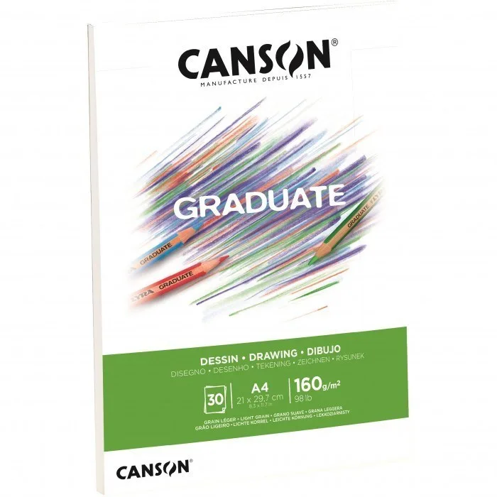 Canson Graduate A5 160 Gr 30sy Çizim Sketch Defter Dessın Cangrad 400127606