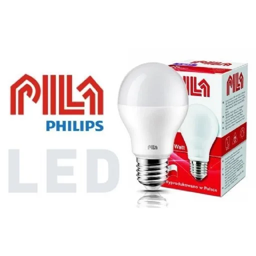 Pıla A60 Led Ampul 8-60w E27 Sarı
