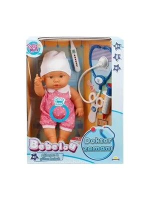 Sunman Bebelou 35 Cm Sesli Bebek Doktor Zamanı S01030111